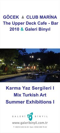 GALERİ BİNYIL GÖCEK YAZ SERGİLERİ